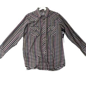 Vtg 90s Miller Pearl Snap western Shirt